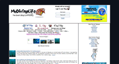 Desktop Screenshot of mydivinglife.com